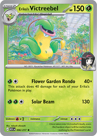 Erika's Victreebel (Poke Ball)
