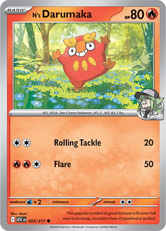 N's Darumaka (Poke Ball)