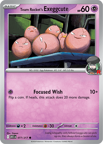 Team Rocket's Exeggcute