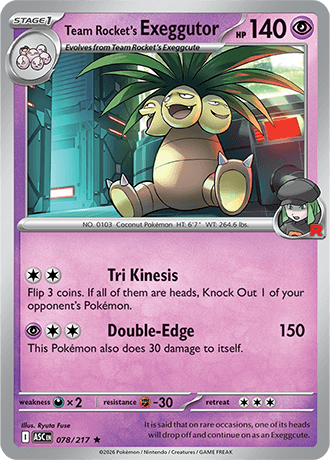 Team Rocket's  exeggutor