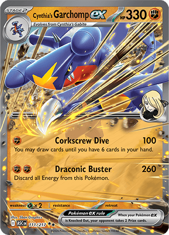 Cynthia's Garchomp ex