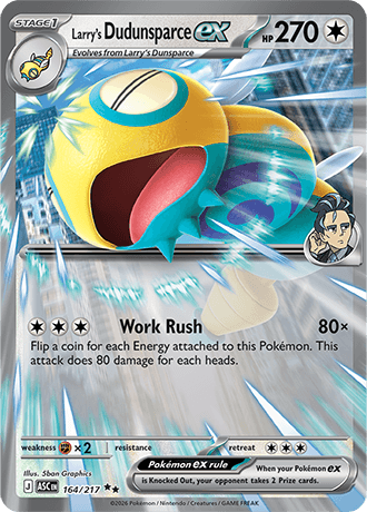Larry's Dudunsparce ex