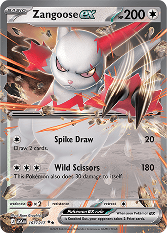 Zangoose ex