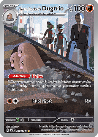 Team Rocket's Dugtrio
