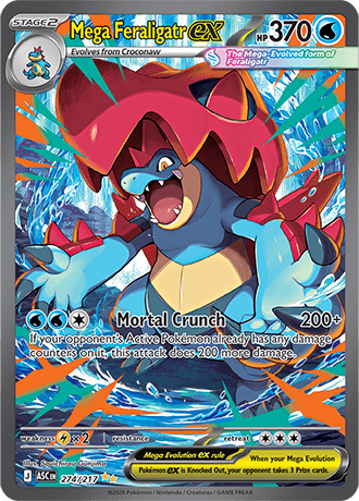 Mega Feraligatr ex