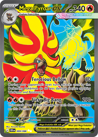 Mega Pyroar ex