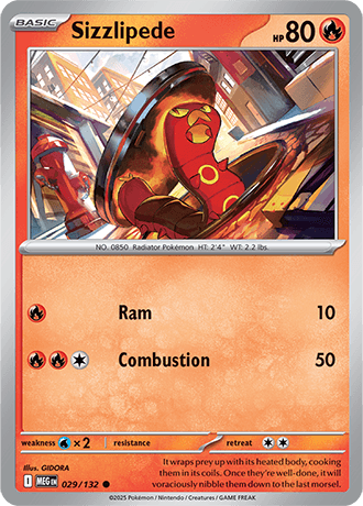 Sizzlipede