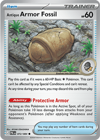 Antique Armor Fossil