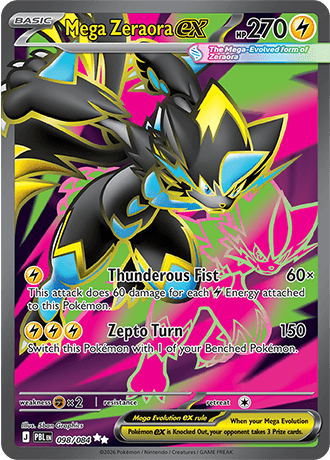 Mega Zeraora ex