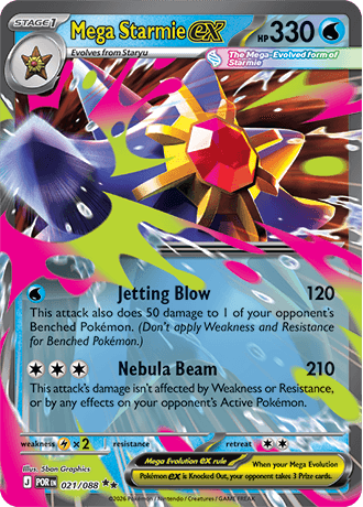 Mega Starmie ex