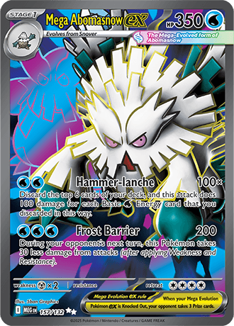 Mega Abomasnow ex