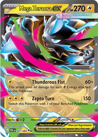 Mega Zeraora ex
